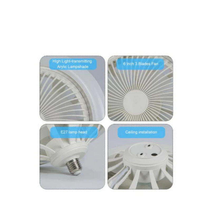 Ventilador De Teto Com 3 Lâminas
